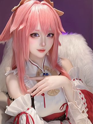 Nyako喵子cos~和风烂漫cosplay写真图片欣赏，和风烂漫cos高清图