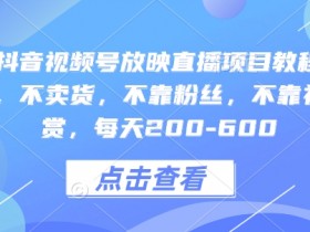 抖音直播营销案例，从引流到成交的完整操作方案