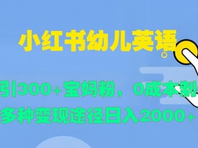 小红书旅游项目怎么玩，从内容到引流的高转化玩法解析