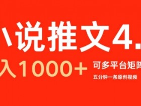 新手做小说推文能赚钱吗，避开误区轻松实现第一桶金