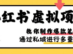 小红书旅游项目怎么玩，从内容到引流的高转化玩法解析