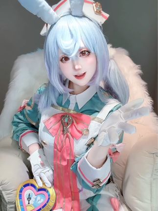 Nyako喵子 情趣珍珠2 cos正片，珍珠cosplay美图