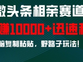 2025今日头条热点搬运新玩法，AI洗稿单日收益300+技巧