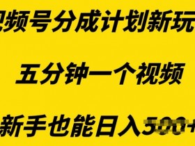 视频号素人如何通过矩阵运营快速涨粉，批量增粉的实战技巧