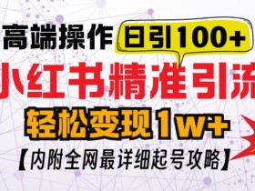 如何用小红书图文矩阵赚钱，批量发布引流日增流量300+