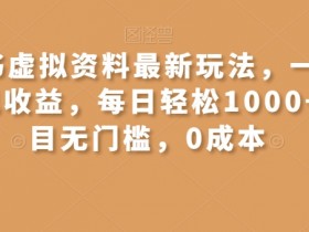 虚拟商品如何快速发货，小红书虚拟资料项目操作技巧