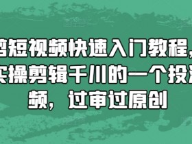 短视频运营思路解析，从内容策划到用户转化的全方位策略