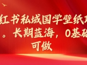 小红书掘金蓝海项目怎么玩，虚拟资料与流量引爆的秘密