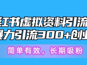 虚拟课程资料怎么做，小红书平台玩法全攻略