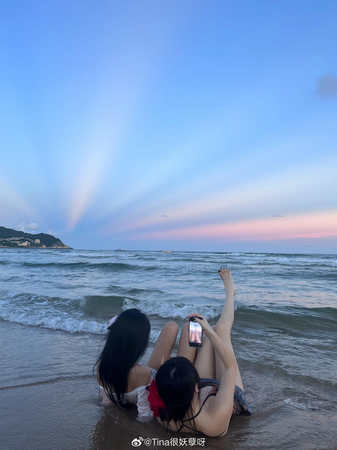 美腿女神Tina很妖孽呀 cos写真作品图包，女神美腿写真