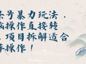 今日头条搬砖日赚100+技巧，适合小白的流量引爆玩法