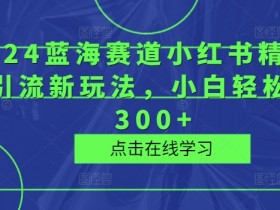 小红书掘金虚拟项目能赚钱吗，从引流到收益的全教程