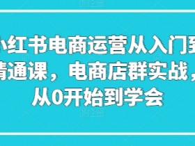 短剧推广蓝海项目解析，小红书如何低门槛赚大钱？