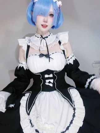 Nyako喵子 情趣珍珠2 cos正片，珍珠cosplay美图