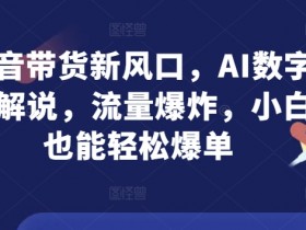 最新抖音图文带货项目玩法，0基础小白也能快速上手