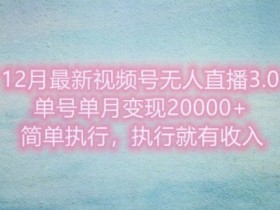 视频号素人如何通过直播带货赚钱，从起号到变现的完整流程