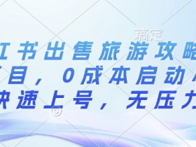 如何用小红书矩阵推广引流，快速实现流量变现的玩法