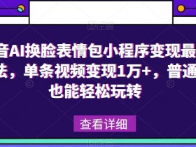 表情包项目如何通过小红书引流，低成本获取精准流量的玩法